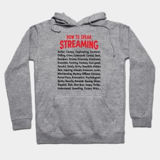 Vocabulary of Streaming Hoodie